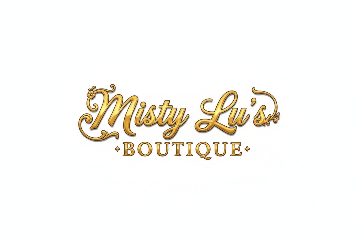 Gold Misty Lu’s logo